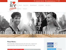 Tablet Screenshot of nyslicepizza.com